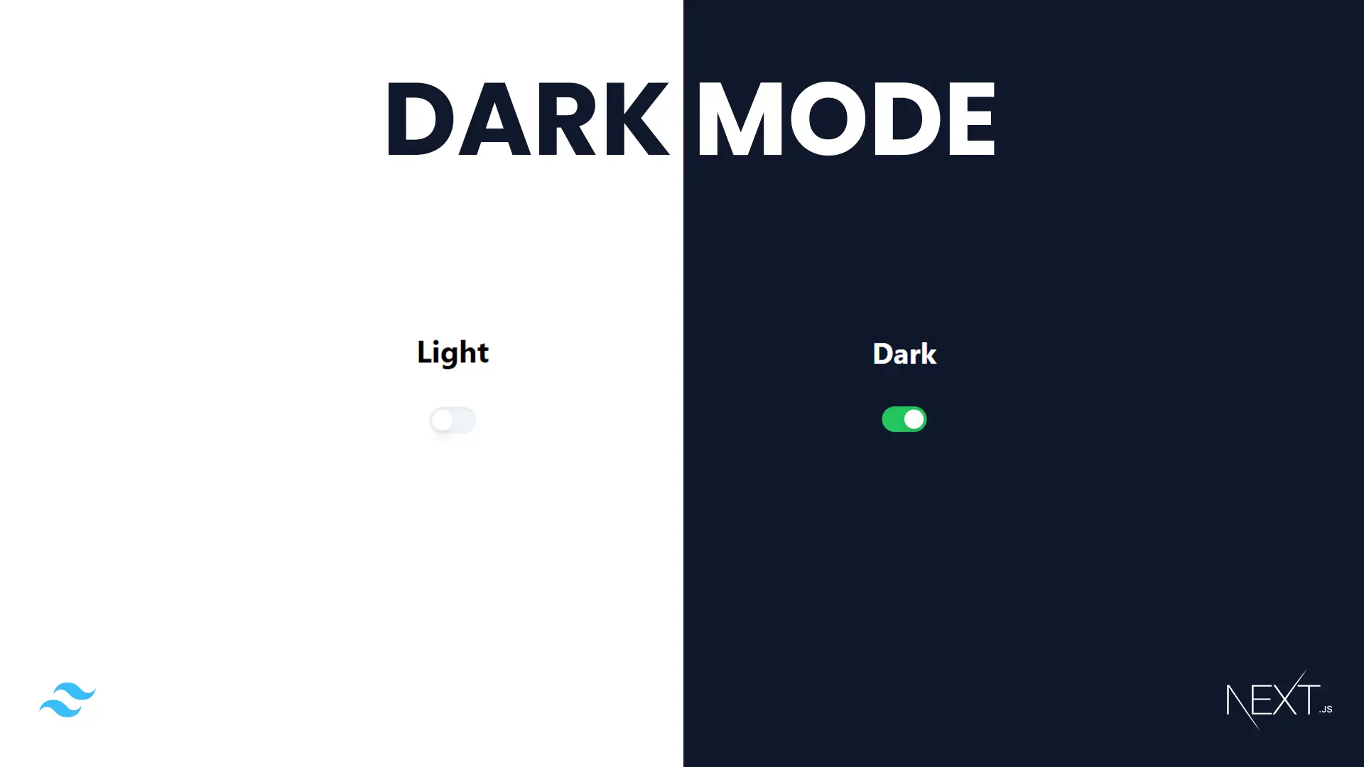 How to add dark mode in NextJS with Tailwind CSS?